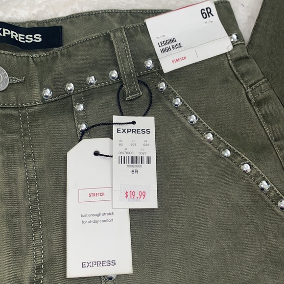 Express high rise stretch jeans/leggings - Picture 3 of 6
